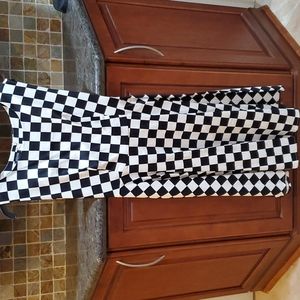 Checkerboard Dress